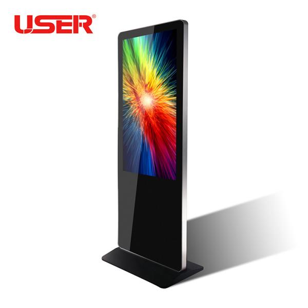 Anti - Theft External Digital Signage , 600 nits 70 Inch Smart Tv Digital