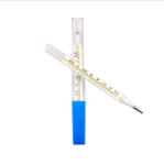 Axillary Household Digital Thermometer 42c , 32c Medical Mercury Glass