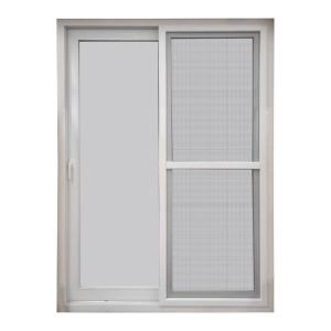 China Balcony PVC Sliding Door Patio Double Layer Glass Door Sliding Opening Method factory