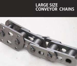 China 125mm 100mm Bucket Elevator Chain Link Large Size Conveyor Chains Anti Corrosion factory