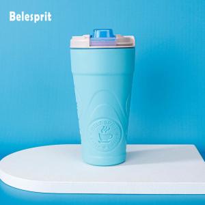 China 360ml Silicone Coffee Mug With Silicone Sleeve factory