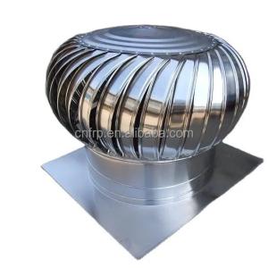 China Supply High Click Driven Roof Turbo Ventilator Exhaust Fan with 200mm Neck Diameter factory