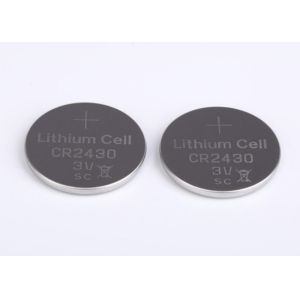 Lightweight Lithium Coin Cell 280mAh DL2430 Lithium Cell CR2430 3V