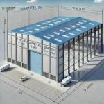 Custom Steel Shed Construction Frame Structure Wind Resistant Anti Earthquake