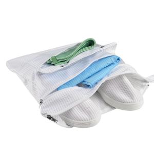 China Anti Static Cleanroom Moisture Barrier Bag Polyester Fiber And Conductive Fiber Material factory