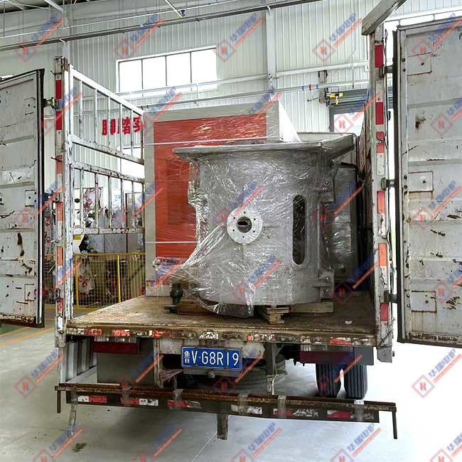 8000Kw Energy Saving Aluminum Shell Furnace High Durability Induction