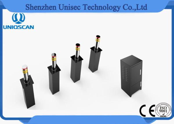 600*219mm Waterproof Hydraulic Rising Bollards / Automatic Bollards For