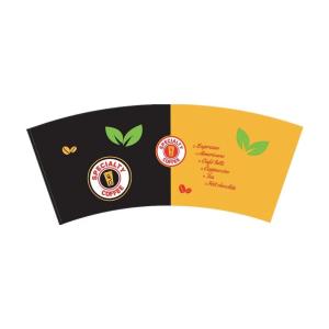 China Offset Flexo Printing Food Grade Paper Cup Fan 22oz For Cold Drink factory