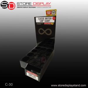 China Plastic counter top display for stationary factory