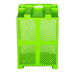 Handle PP Plastic Turnover Box Nesting Stacking Storage Nesting Crates Plastic