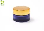 Custom Color Small Cosmetic Containers 10g Glass Material Made For Eye Cream