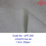 Abrasion Resistant Industrial Uhmwpe Fiber Felt Rolls 300gsm 1.5mm