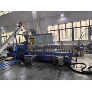 EVA / TPR / TPE / TPV /TPU Twin Screw Compounding Extruder with Underwater