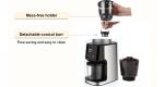 Quiet Conical Burr Coffee Grinder 165W 275g DC Motor Espresso Coffee Making