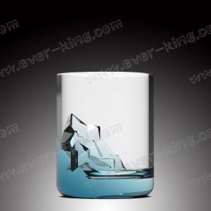 China Smooth Round Whisky Glass Cup ISO Certificated factory