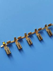 China Pcb Tab Electrical 110 Terminal / Male Pin Connector Terminal Corrosion Resistance factory