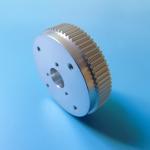 Industrial CNC Machining Stainless Steel Black Metal Twisted Metal Gear with 5