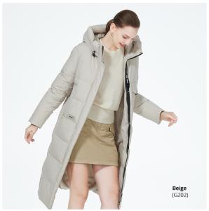 China Fashionable Womans Coats Warm Long Winter Jacket For Cold Winters factory