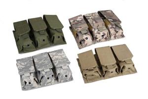 China Tactical oxford magazine/Triple magazine factory