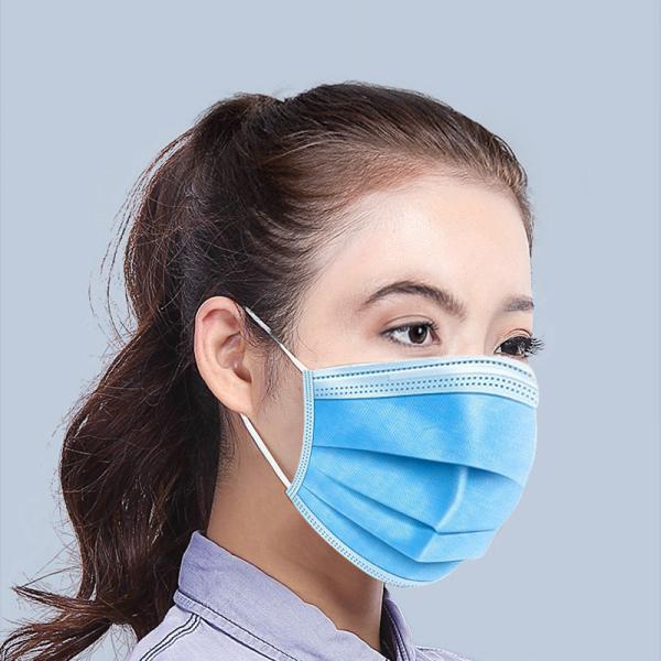 Folding Earloop Face Mask 3 Layers Filtration 3d Breathing Space Sanitary