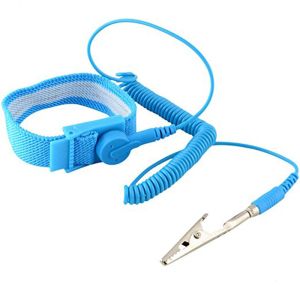 Adjustable Alligator Clip 1.8m Esd Wrist Strap