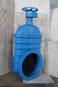 China (DIN) Cast Iron Resilient Gate Valve nor-rising stem factory