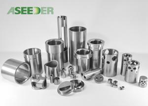 China Silver Color Cross Slot Alloy Nozzle / Tungsten Carbide Nozzle For Choke Valve factory