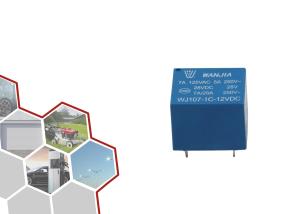 China 7A 12VDC 125VAC Cube Small Low Power Relay factory