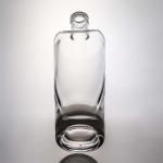 Tequila Industrial Beverage Clear Flint Glass Bottle with Wood Cork 700ml 500ml