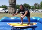 Womderful Inflatable Surf Machine , Mechanical Surfing Game For Kids / Adult