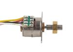 18ohm Small DC Electric Motors 10mm PM Micro stepper motor With Lead Screw 18°