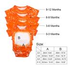 Multicolored Tie Dye Short Sleeved Sublimation Romper Blanks Light Weight