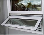 Awning Plastic PVC Window Automatic Top Hung Double Glazed Windows