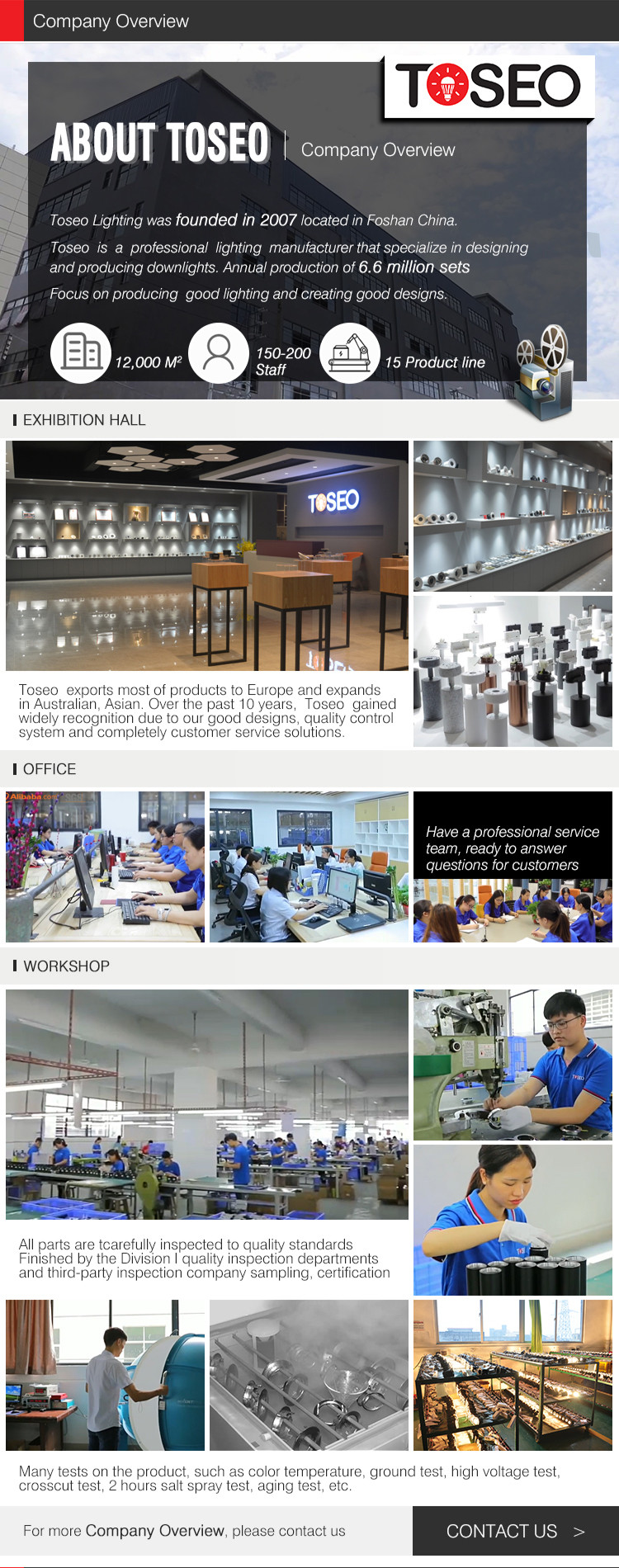 Hall Adjustable IP20 LED Ceiling Spotlights With 36° Beam Angle
