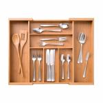eco-friendly bamboo cutlery tray kitchen cutlery tray cheap bamboo trays with