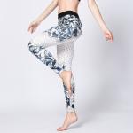 CPG Global Women's Fitness Legging Sport Running Pants Yoga Flower Print and