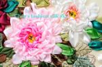 100% pure silk embroidery ribbon