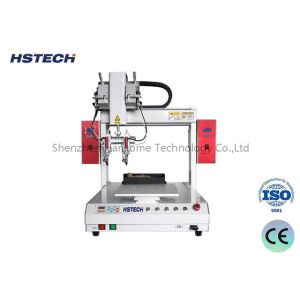 400mm x 400mm Workspace Dual Soldering Head Automatic Soldering Robot for SMT