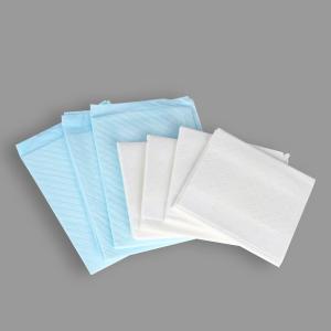 China Hygiene Embossing Diamond White Blue Adult Nursing Pad factory