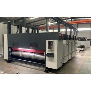Fully Auto Printer Slotter Die Cutter Machine High Definition Flexo Printing Machine