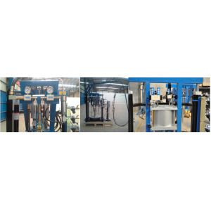 two part component silicone sealant extruder machine