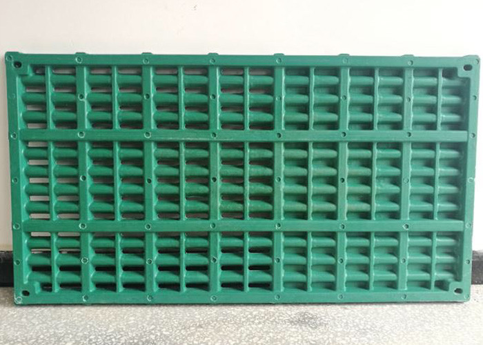 16mm 22mm Hole BMC Slat Floor Anti Skid Poultry Plastic Flooring