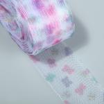 Hat Decoration Plain Crinoline , Costumes 43/44" Printed Polyester Mesh