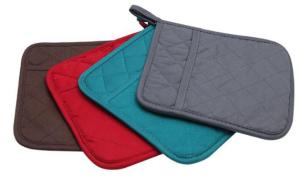 China Recycled Material Hot Pad Holders Heat Insulation Unique Patterns For Cooking factory