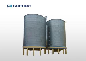 China 18000t Bolted Steel Structure Poultry Feed Corn Storage Silo factory