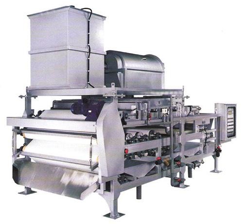 20kg/h Belt Press Sludge Dewatering , 1000mm Belt Filter Press For Wastewater Treatment