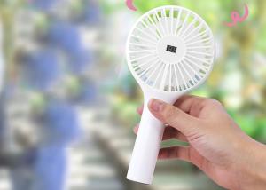 China Small 2000mah Rechargeable Battery Operated Cooling Fan 2.5-3.5hrs Charging Time factory