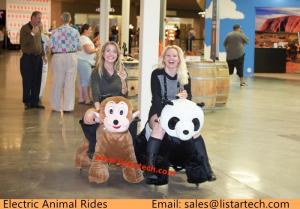 China shopping mall animal rides electric ride on animals factory