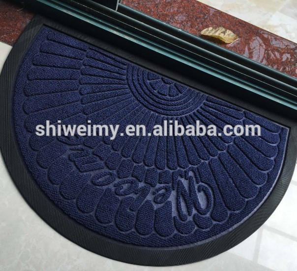 Polypropylene loop embossed mat Rubber mat