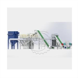 China Raw Material Car Radiator Recycling Equipment Line for Separating Copper and Aluminum factory